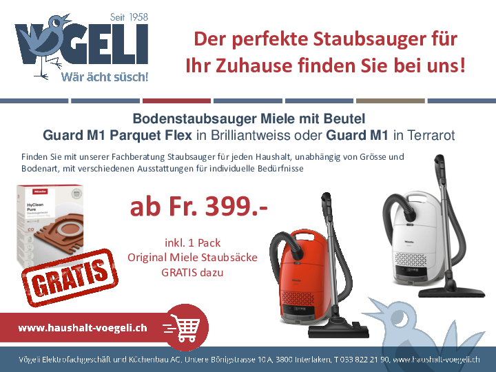 Miele Staubsauger Aktion