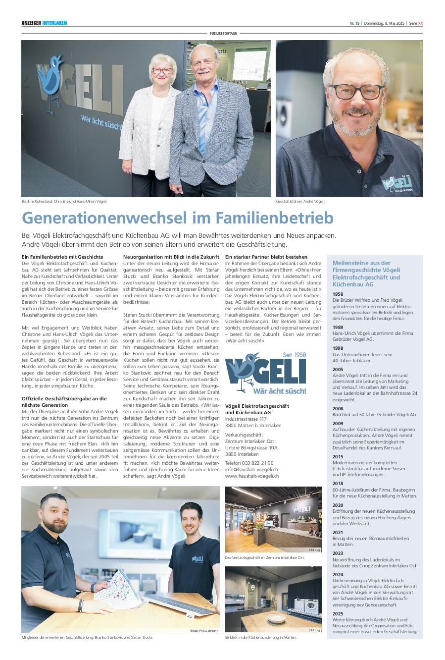 Publireportage 2025