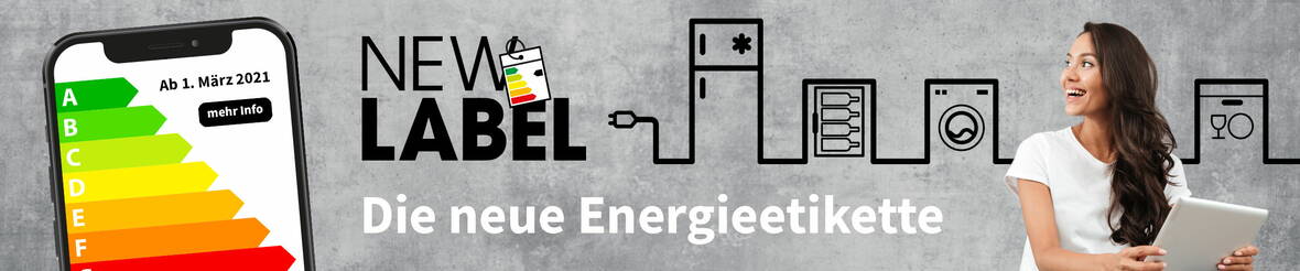 Neue Energieetikette